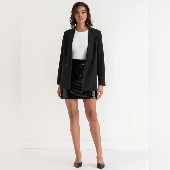 Sequin mini skirt - Picture 1 of 5